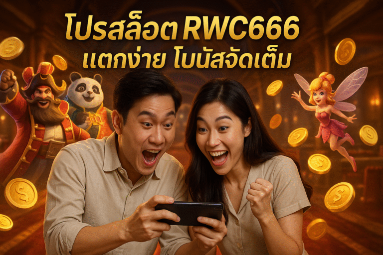 โปรสล็อต RWC666 แตกง่าย โบนัสจัดเต็ม