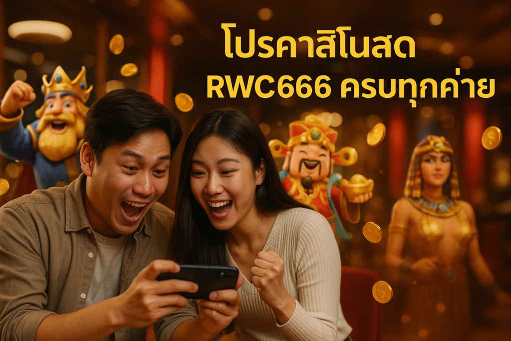 โปรคาสิโนสด RWC666 ครบทุกค่าย