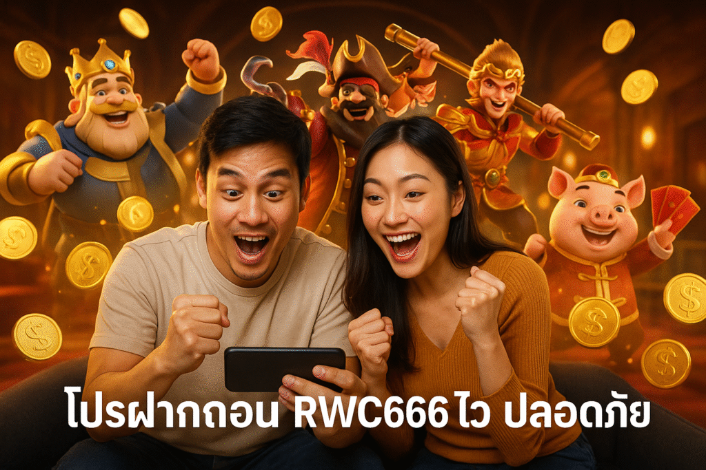 โปรฝากถอน RWC666 ไว ปลอดภัย
