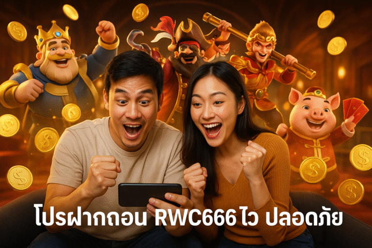 โปรฝากถอน RWC666 ไว ปลอดภัย