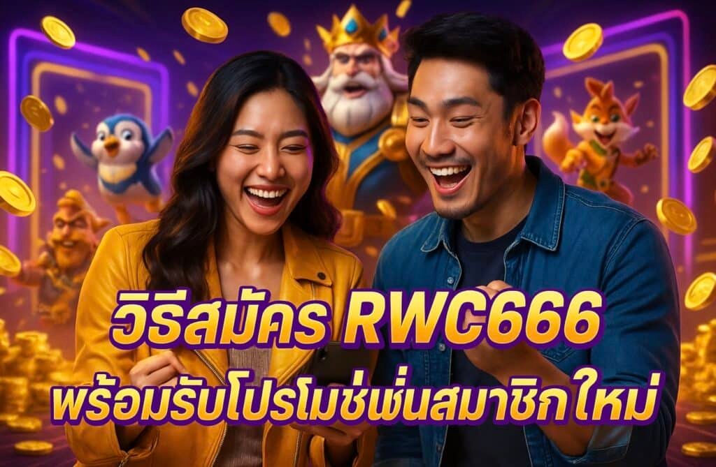 วิธีสมัคร RWC666 พร้อมรับโปรโมชั่นสมาชิกใหม่