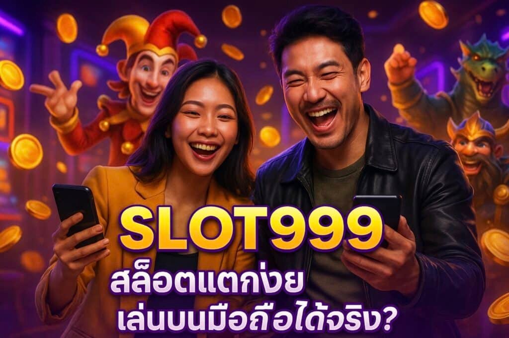 SLOT999 สล็อตแตกง่าย เล่นบนมือถือได้จริง
